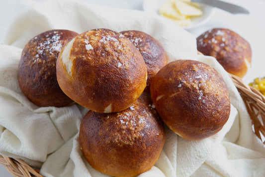 Gluten-Free Pretzel Rolls